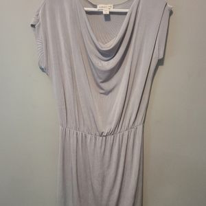 Coldwater Creek silver dress, size large